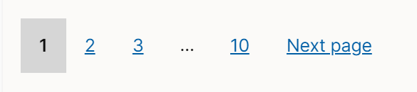 Pagination | NICE Design System